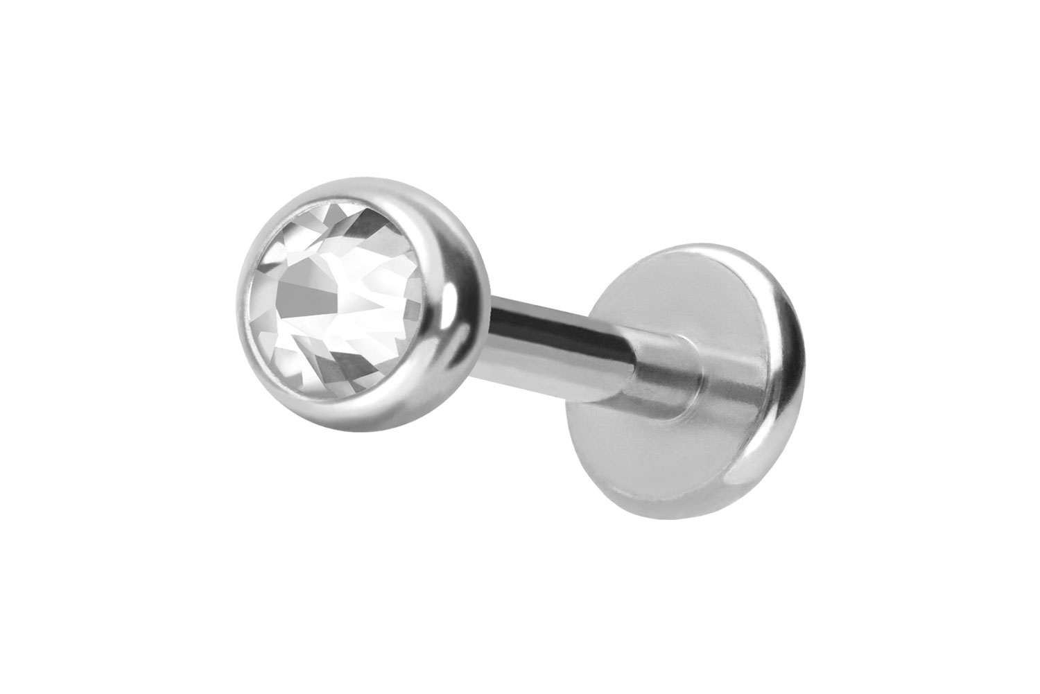 Chirurgenstahl Labret KRISTALL